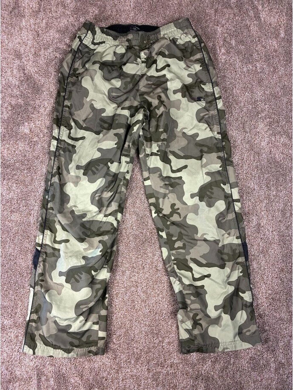 Starter Pants Boys Size XLarge 14-16 Green Camouflage